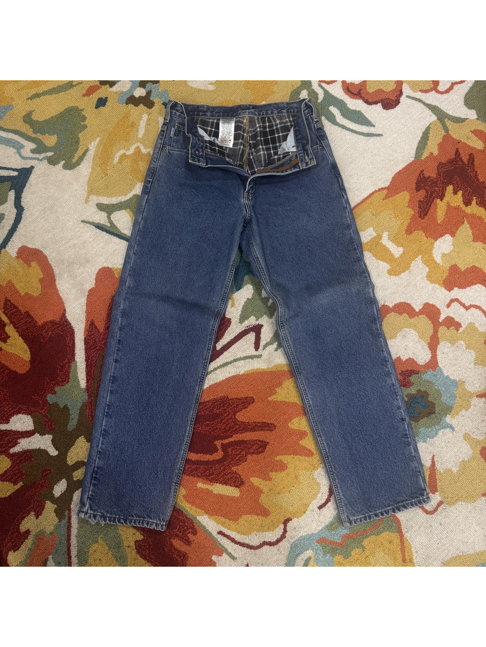 Carhartt Blue Relaxed Fit Jeans 32x32